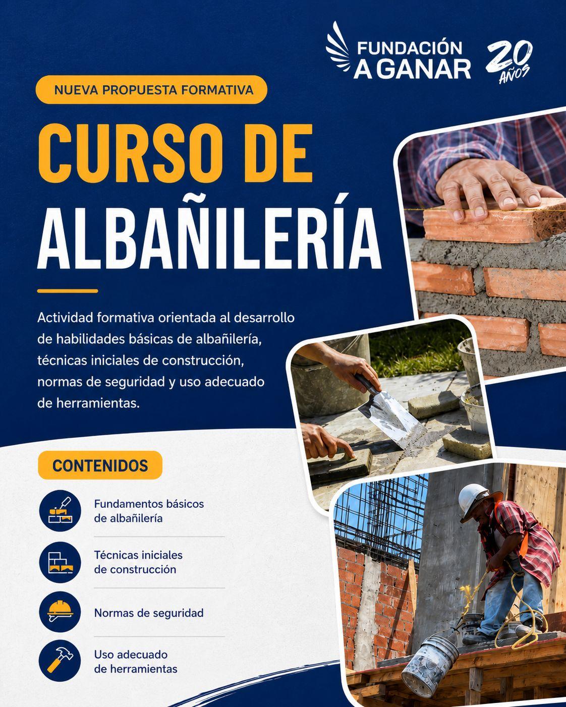 CURSO ALBAÑILERIA